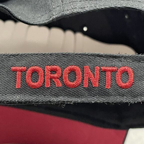 Toronto FC Hat Mens Black MLS Soccer Core Classic Adjustable Strap Cap NEW - Picture 5 of 10